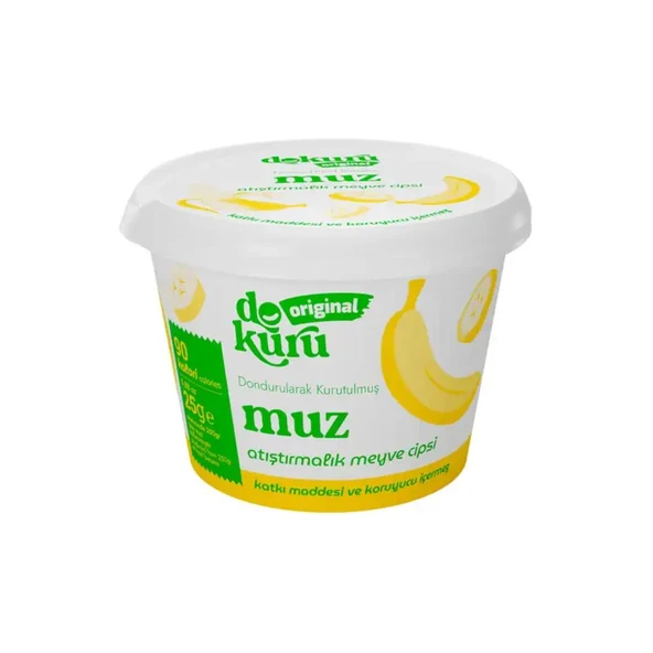 Dokuru Original Muz Atıştırmalık Meyve Cipsi 25 gr ürün görseli 1