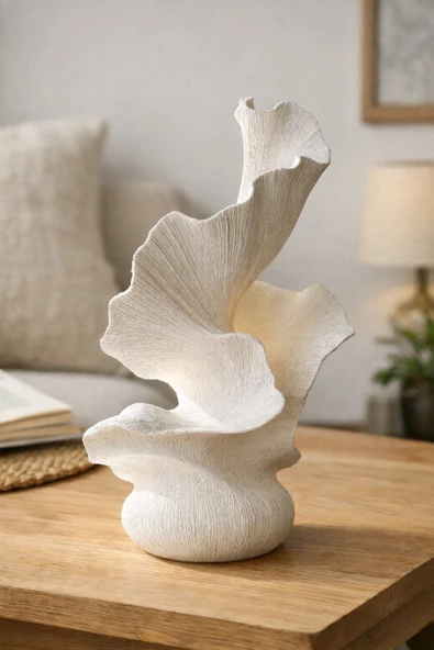 LayerOne Modern Sanatsal Dekoratif Biblo – 30 cm - Resim 2