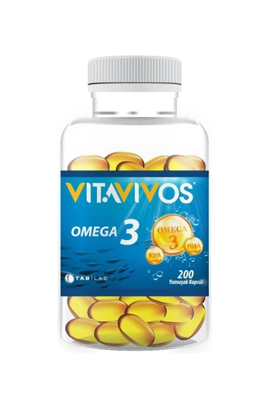 Vitavivos Ultra Omega 3 200 Yumuşak Kapsül ürün görseli 1