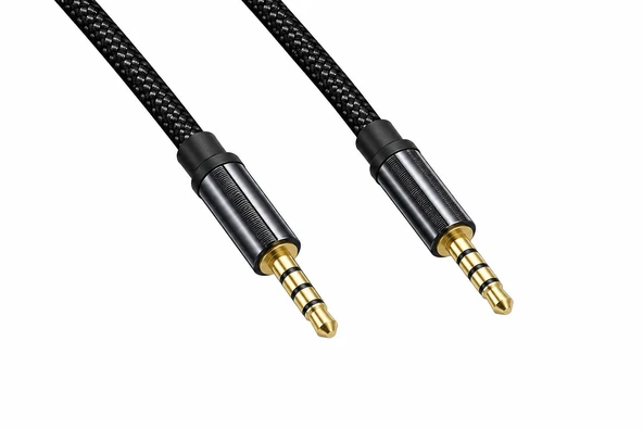 3.5 Mm Trrs Ses Kablosu 1 M GJ028 ürün görseli 1