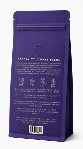 MICRON COFFEE SIGNATURE 250GR - Resim 2
