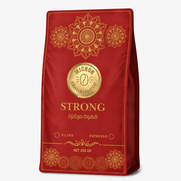 MICRON COFFEE STRONG 250GR ürün görseli 1