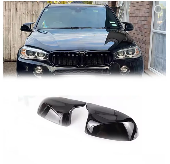 BMW F25 X3 F26 X4 F15 X5 F16 X6 2014 2015 2016 2017 2018 Uyumlu Batman Yarasa Ayna Kapağı ürün görseli 1