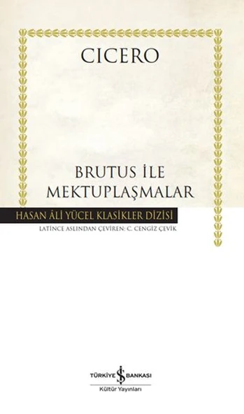 Brutus ile Mektuplaşmalar - Hasan Ali Yücel Klasikleri ürün görseli 1