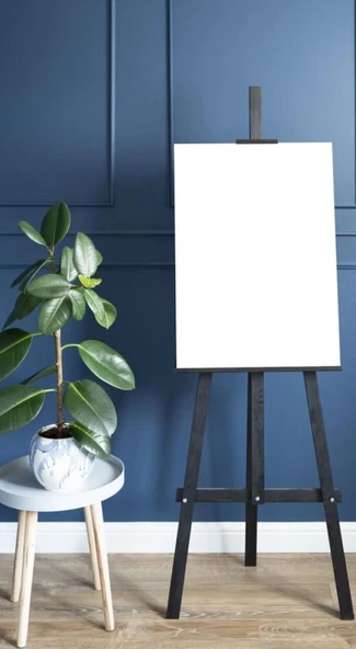 DreamArt Galery Şövale, Ressam Sehpası, A Tipi Stüdyo, Siyah ürün görseli 1