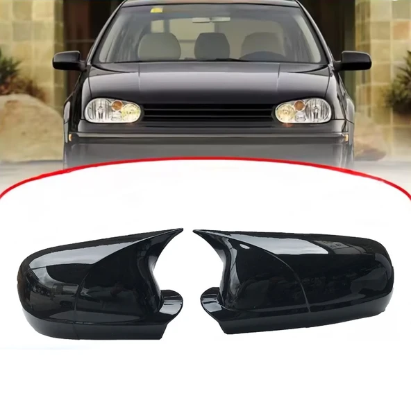 VW Golf 4 Uyumlu Batman Yarasa Ayna Kapağı 1997 - 2003 ürün görseli 1