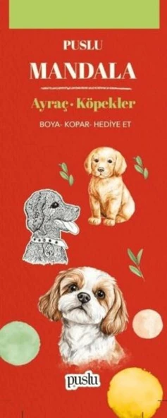 Mandala Ayraç - Köpekler ürün görseli 1