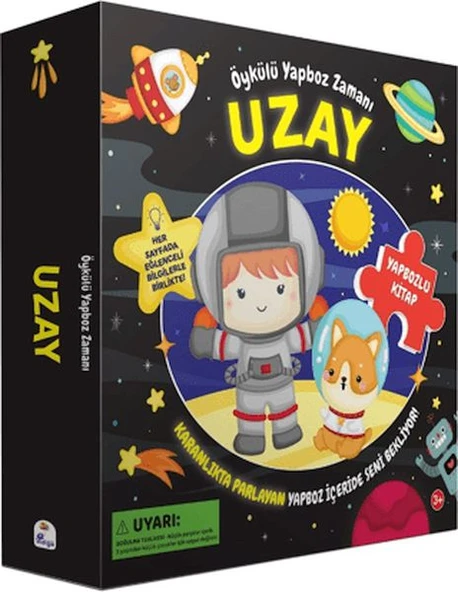 Öykülü Yapboz Zamanı - Uzay ürün görseli 1