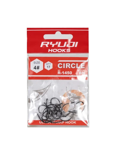 Circle Black Nikel İğne - Resim 2