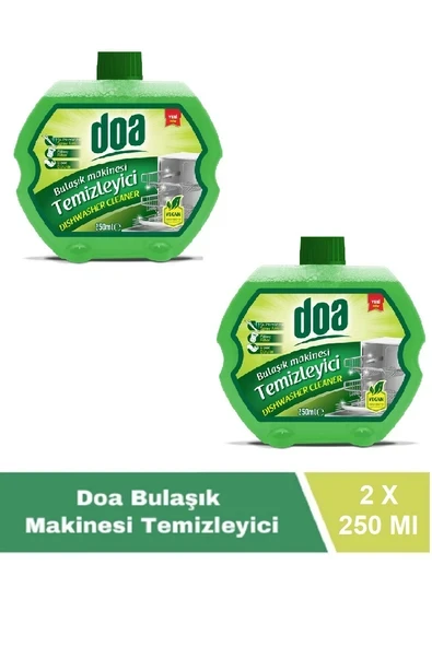 Doa Bulaşık Makinası Temizleyici 250 Ml Vegan x 2 Adet ürün görseli 1