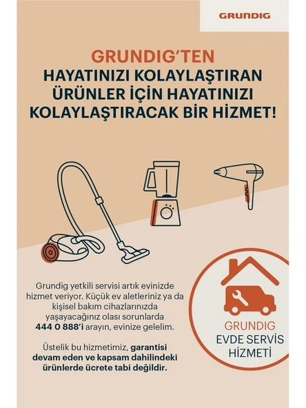 Grundig Vcc 2170 Toz Torbasız Süpürge - Resim 4