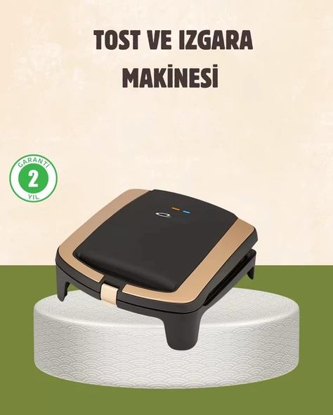 Nevamel® Tost Makinesi Isı Kontrollü 4 Dilim Kapasiteli ürün görseli 1