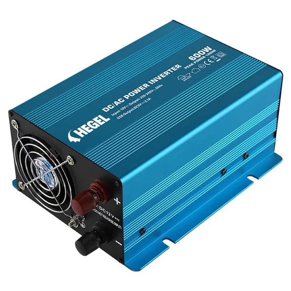 Hegel 600W 12V Tam Sinüs İnverter - Resim 3