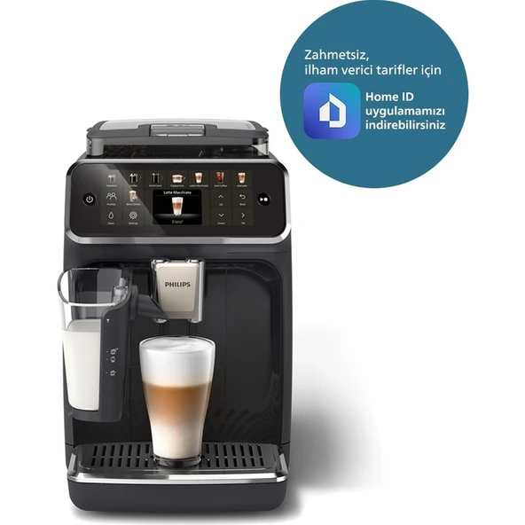 Philips 5500 Serisi LatteGo Tam Otomatik Espresso Makinesi 20 Sıcak ve Soğuk İçecek, Renkli Dokunmatik Ekran, EP5541/50 ürün görseli 1