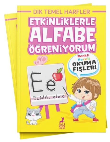 Etkinliklerle Alfabe Öğreniyorum ürün görseli 1