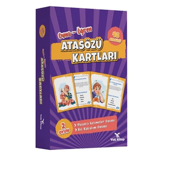 Atasözü Kartları (Oyna-Öğren) ürün görseli 1