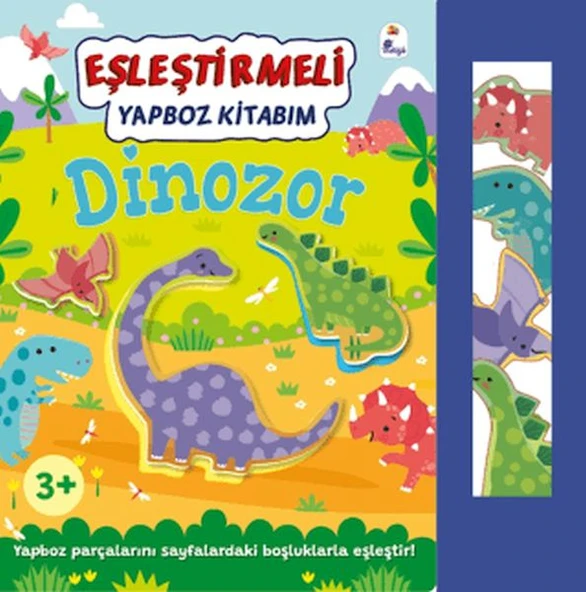 Eşleştirmeli Yap-Boz Kitabım: Dinozor ürün görseli 1