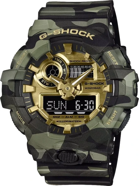 Casio GA-700CMG-3ADR Erkek Kol Saati - Resim 2