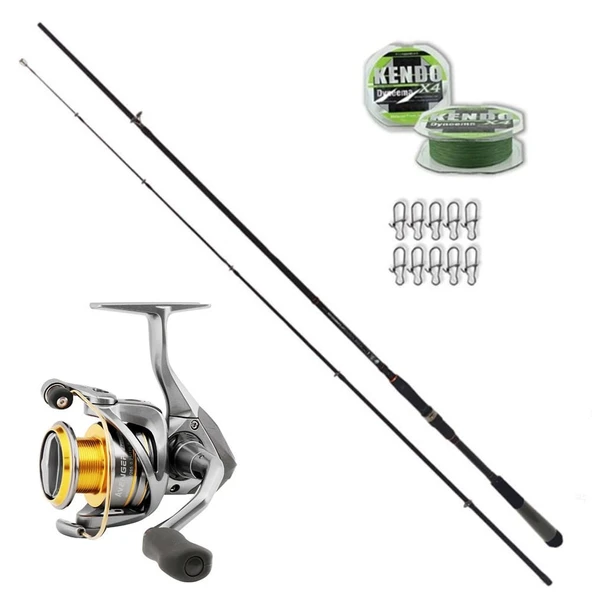 Okuma Avenger 3000 - Daiwa Rx 270cm 10-35gr Spin Olta Seti ürün görseli 1