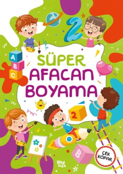 Süper Afacan Boyama Kitabı ürün görseli 1