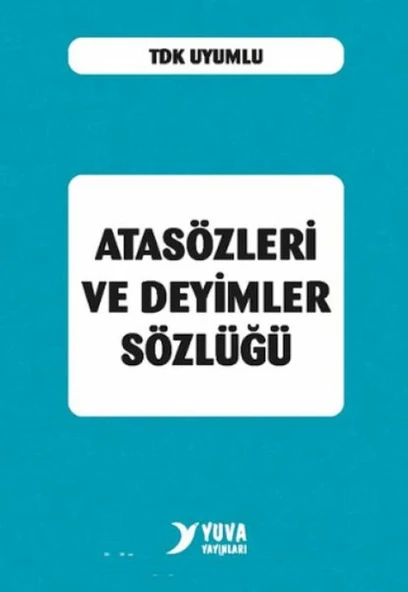 Atasözleri ve Deyimler Sözlüğü (Plastik Kapak) ürün görseli 1