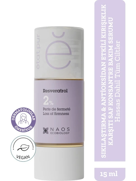 Etat Pur Resveratrol Pur Active Concantre Serum 15 ml ürün görseli 1
