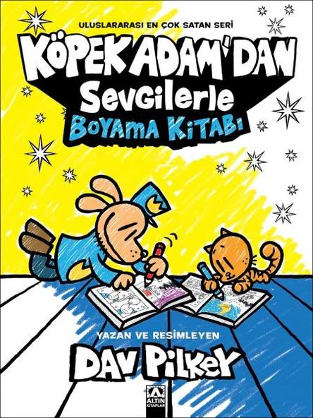 Köpek Adam’dan Sevgilerle Boyama Kitabı ürün görseli 1