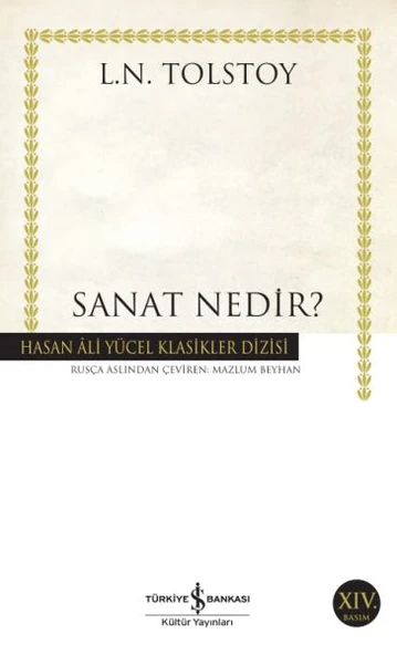 Sanat Nedir - Hasan Ali Yücel Klasikleri ürün görseli 1