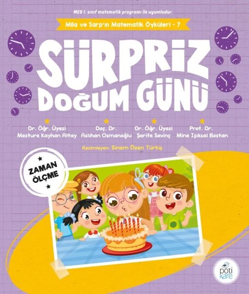 Süpriz Doğum Günü - Mila ve Sarp'ın Matematik Öyküleri 7 ürün görseli 1