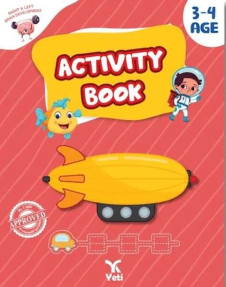 3-4 Age Activity Book ürün görseli 1