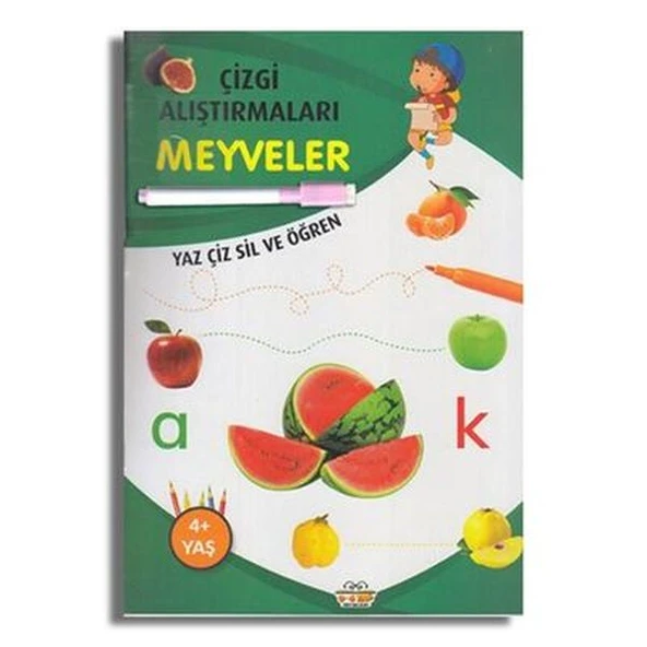 Çizgi Alıştırmaları Meyveler ürün görseli 1