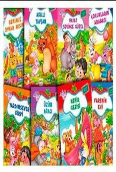 Neşeli Orman Hikayeleri Dizisi (8 - Küçük Boy) ürün görseli 1