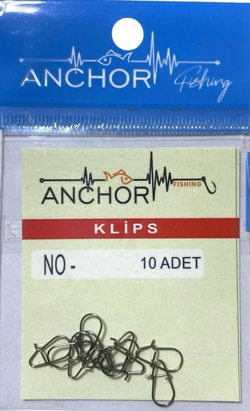 Anchor LRF Klips 10 lu paket No: 0 ürün görseli 1