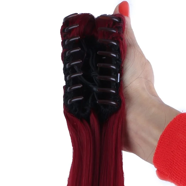 Tokalı Düz At Kuyruğu / Kızıl - Resim 5
