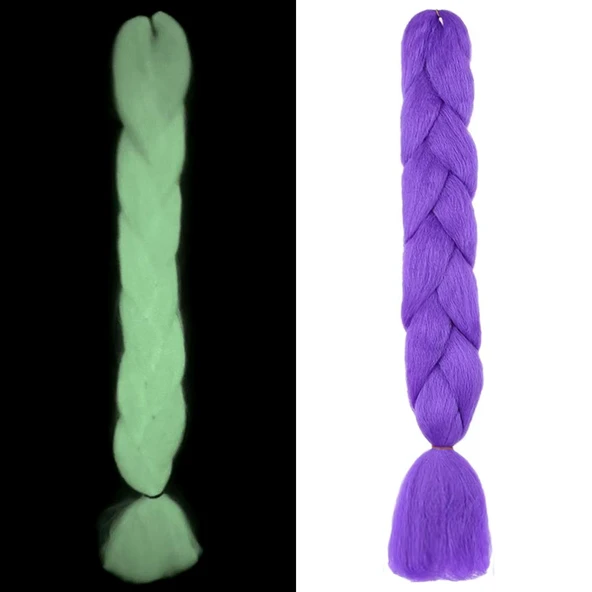 Fosforlu Neon Örgülük Esperer 100 Gr. / Mor ürün görseli 1