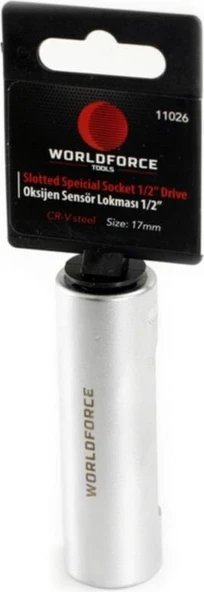 Worldforce Tools Worldforce 1/2" 17MM Yarık Sensör Lokma Anahtar - Resim 4
