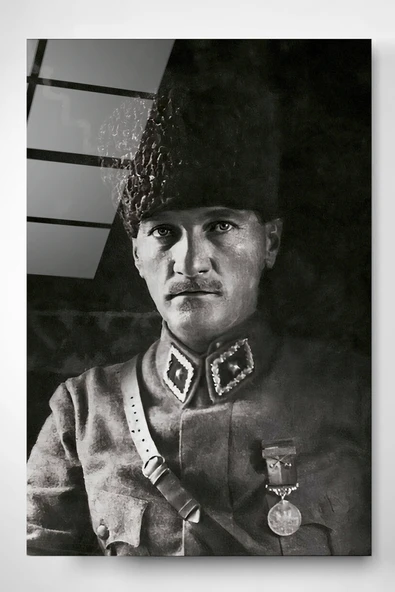 Atatürk Cam Tablo, Dekoratif Cam Tablo ürün görseli 1