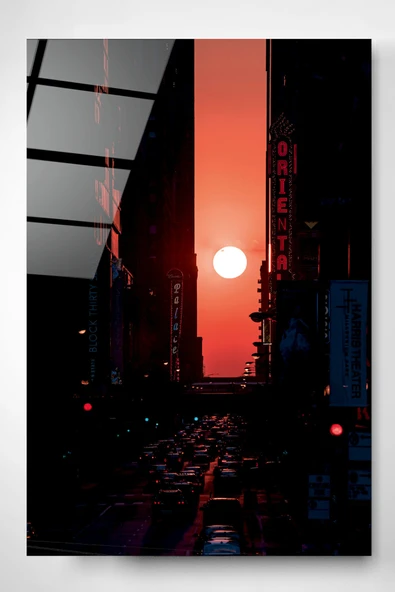 Dekoratif Miami Ocaso Dekoratif Cam Tablo ürün görseli 1