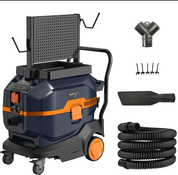 Maxxt Islak Kuru Toz Emiş Süpürgesi 1400W 43 Litre MVC3800 Standlı ürün görseli 1