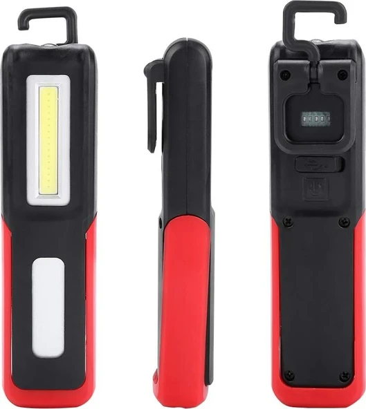 DHT 220 Lümen Şarjlı LED Fener LED Çalışma Lambası ürün görseli 1