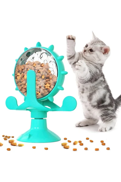 HPYTECH Akıllı Kedi Oyuncağı Mama Dağıtıcı  Zeka Geliştirici İnteraktif Oyuncak  Yavaş Besleme Aparatı  Eğlenceli & Sağlıklı Beslenme ürün görseli 1