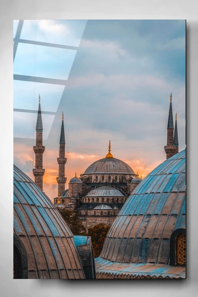 Dekoratif İslami Dekoratif Cam Tablo ürün görseli 1