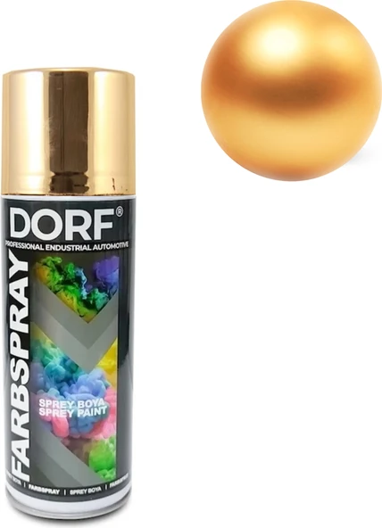 Dorf Oto Altın Efekt Sprey Boya 400 ml 908 ürün görseli 1