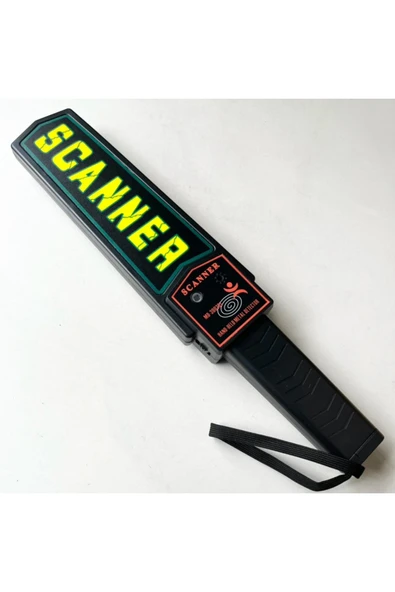 MDS MIIQ2 Super Scanner El Tipi Metal Dedektörü | Sesli Titreşimli Alarm | Hassas Güvenlik Dedektörü | 9V Pil Hediyeli ürün görseli 1