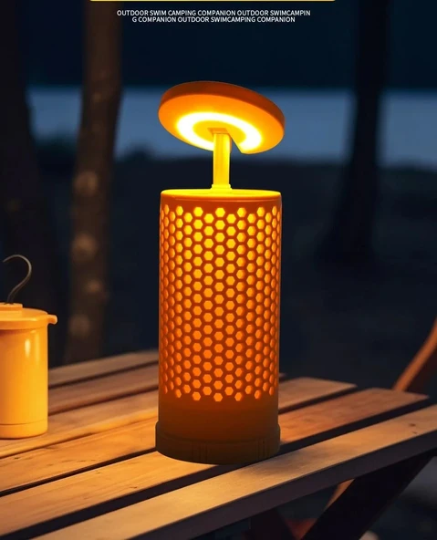SHUFA GLAMPING Taşınabilir & Asılabilir Teleskopik LED Kamp Lambası ürün görseli 1