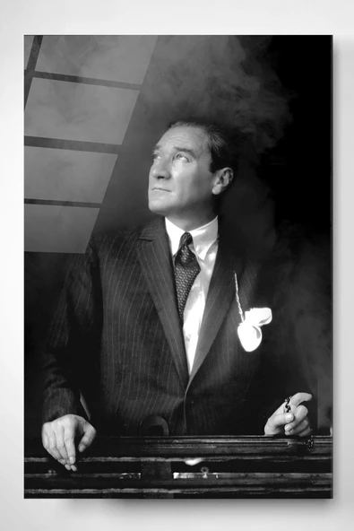 Dekoratif Atatürk Dekoratif Cam Tablo ürün görseli 1