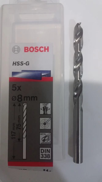 Bosch - Matkap Ucu 8mm ürün görseli 1