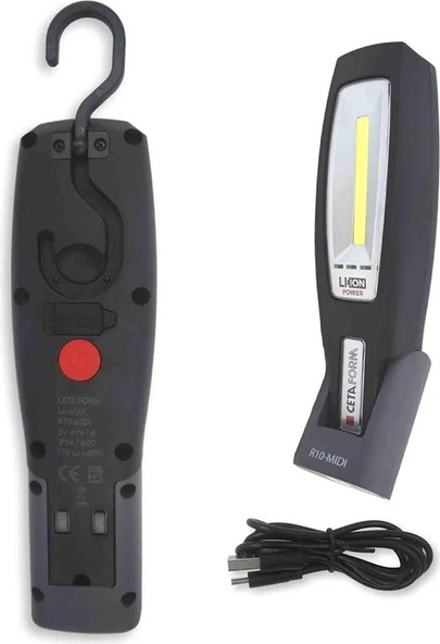 Ceta Form R10-MIDI Şarjlı LED Mini Çalışma Lambası - Resim 2