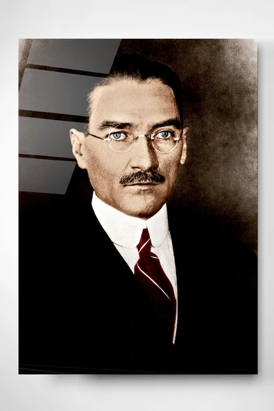 Dekoratif Atatürk Dekoratif Cam Tablo ürün görseli 1
