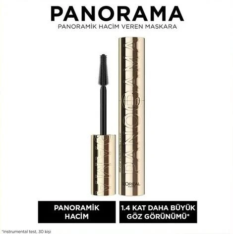 Loreal Paris Panorama Hacim Veren Maskara Siyah ürün görseli 1